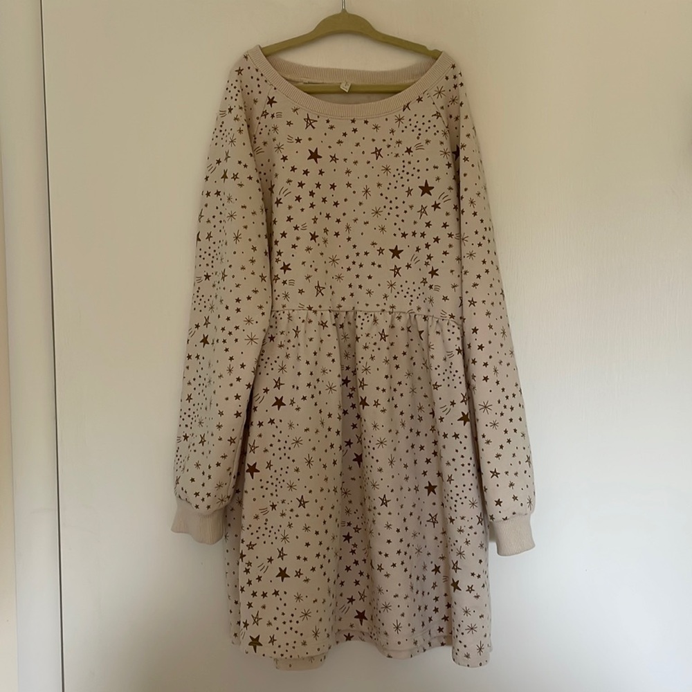Rylee + Cru Star girls sweatshirt Dress